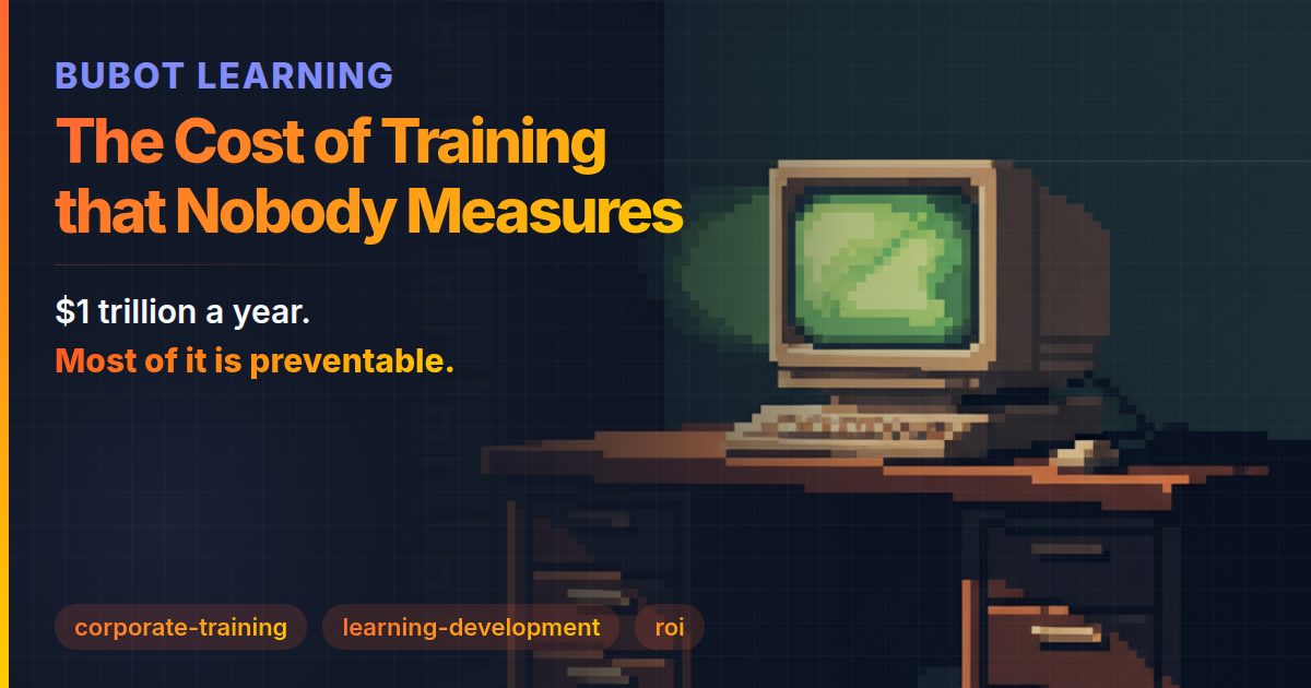 The Cost of Training that Nobody Measures